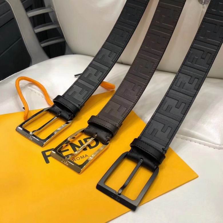 Fendi Belt 38mmX95-125cm 7D16